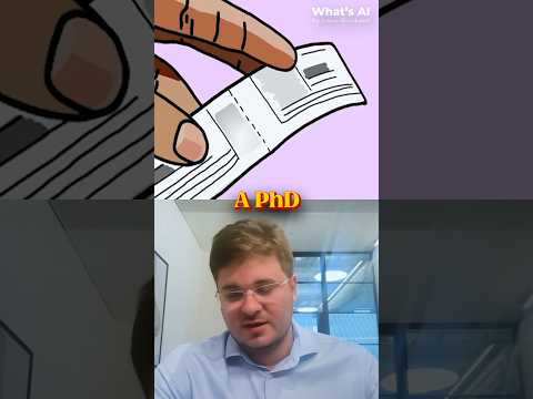 The PhD is not what you think.