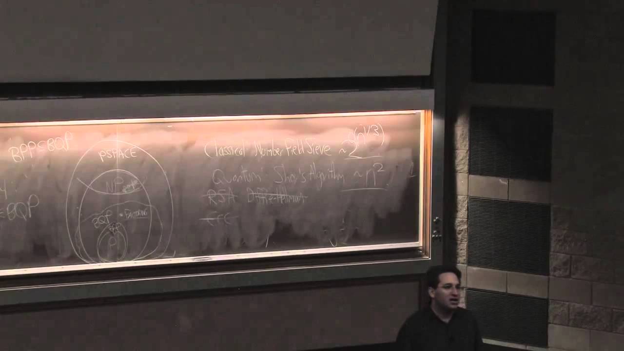 Scott Aaronson on Quantum Computers and Their Impact on Cryptography