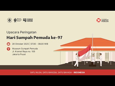 LIVE: Upacara Peringatan Hari Sumpah Pemuda Ke-97 Tahun 2025