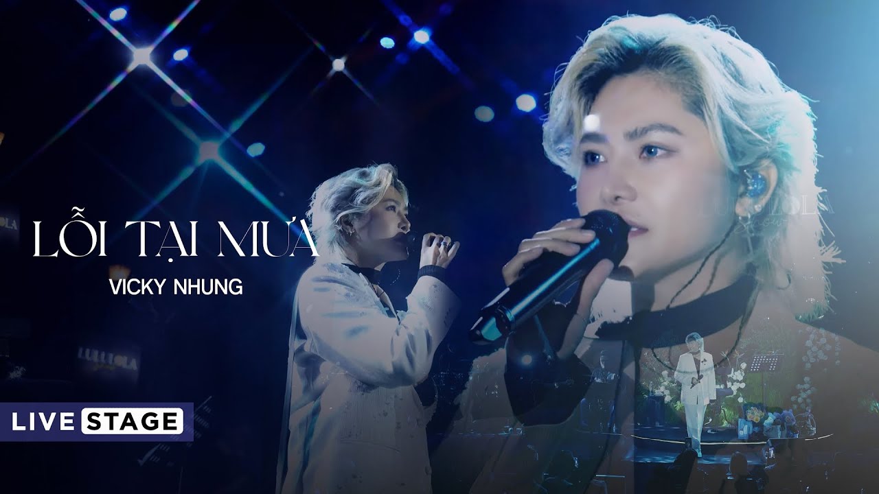 Vicky Nhung - Lỗi Tại Mưa (Live Band 🎶)