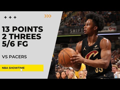 Isaac Okoro 13 Points, 2 Threes, 5/6 FG vs Pacers I 2025 Playoffs Game 4