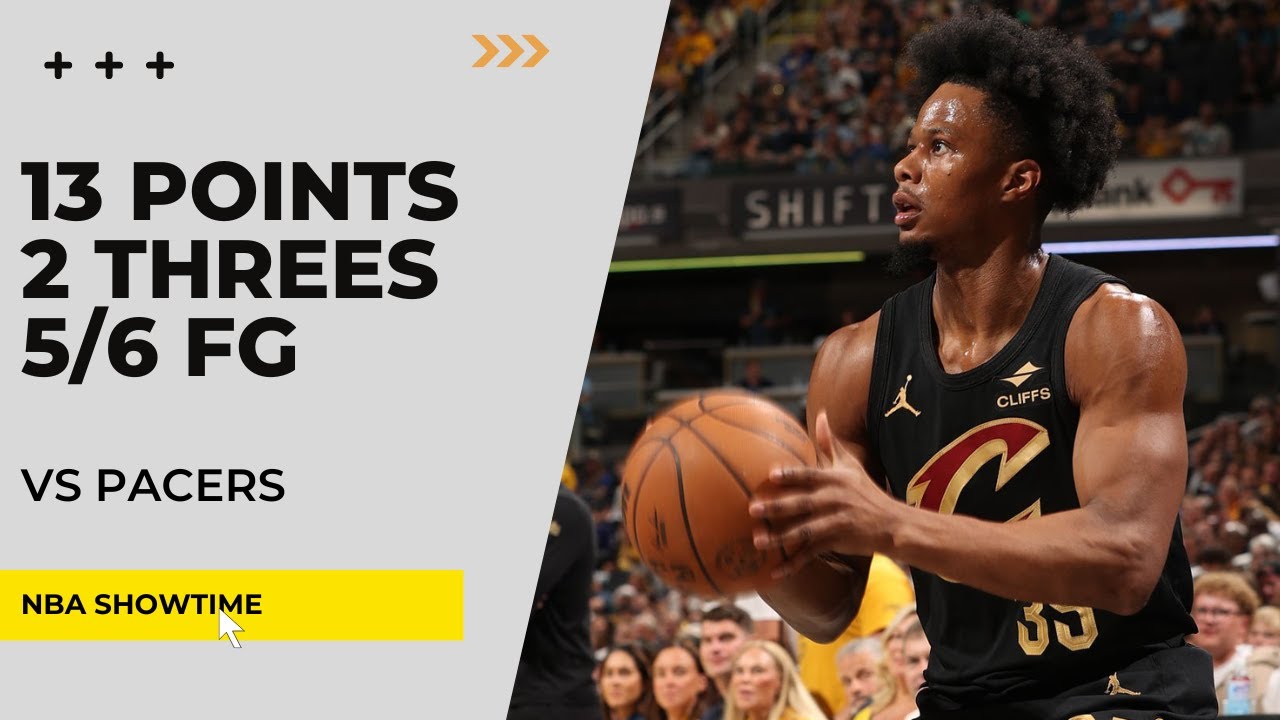 Isaac Okoro Shines with 13 Points & 2 Threes in Game 4 Playoff Win vs Pacers π