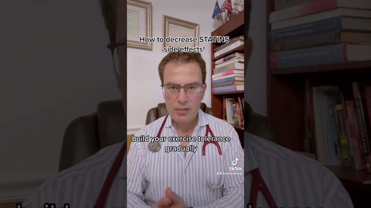 How to decrease STATINS side effects!