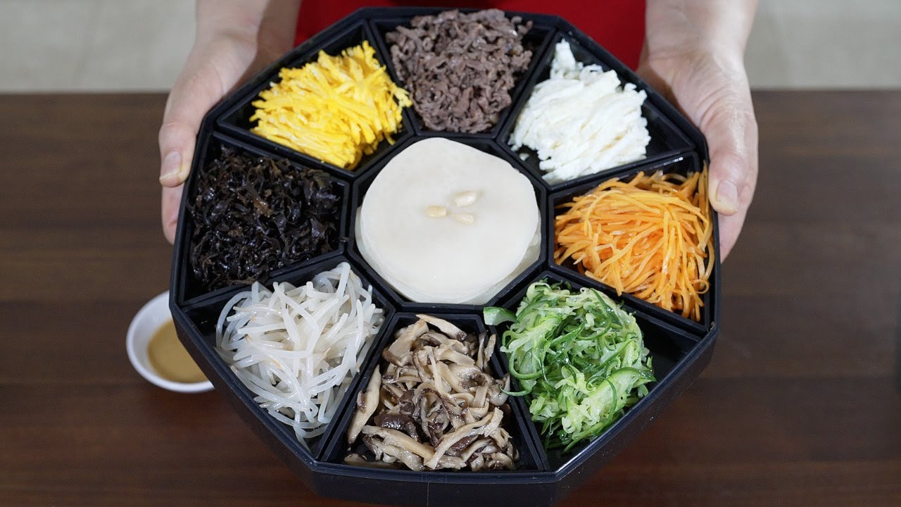 집에서 즐기는 고급 한식 구절판 만들기 🍽️