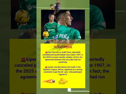 Inaki Pena To Girona 💔#barcelonafootball #football #trending #shorts