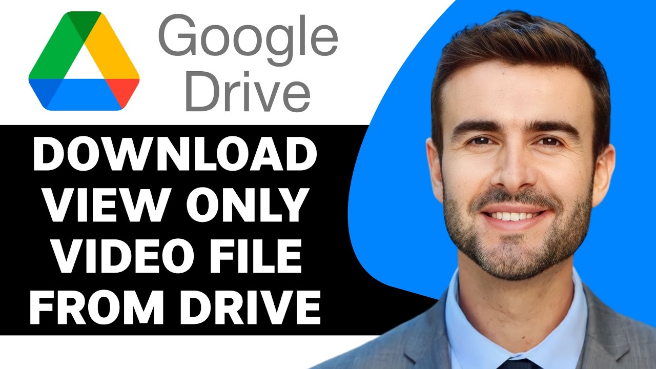 How to Download View Only Video File from Google Drive in 2026 | Google Drive Tutorial
