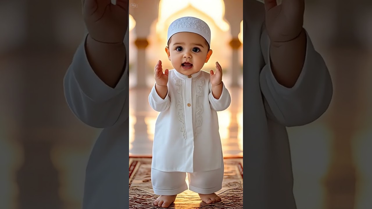 Adorable Quran Recitation by Baby π