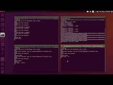 Security Project - Steganography chat