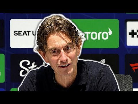 I TOLD MICKY TO SCORE MORE HEADERS! 😂 | Thomas Frank | Everton 0-3 Tottenham | Premier League