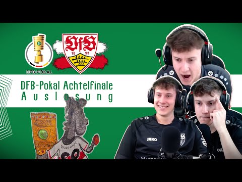 🟢 Achtelfinale DFB-Pokal Auslosung ⚪🔴 Watchalong VfL Bochum - VfB Stuttgart