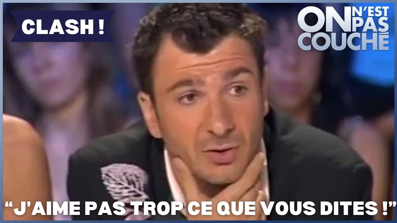 Conflit intense entre Michael Youn et Eric Zemmour lors de l'émission 'On n'est pas couché' du 16 juin 2007