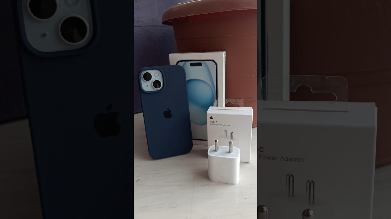 iPhone 15 Budget Case & Apple 20W Adapter ₹1,499