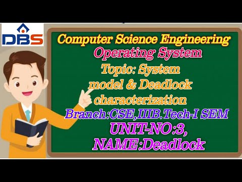 System Model & Deadlock Characterization | Operating System | CSE | Online Education | DBS Talks