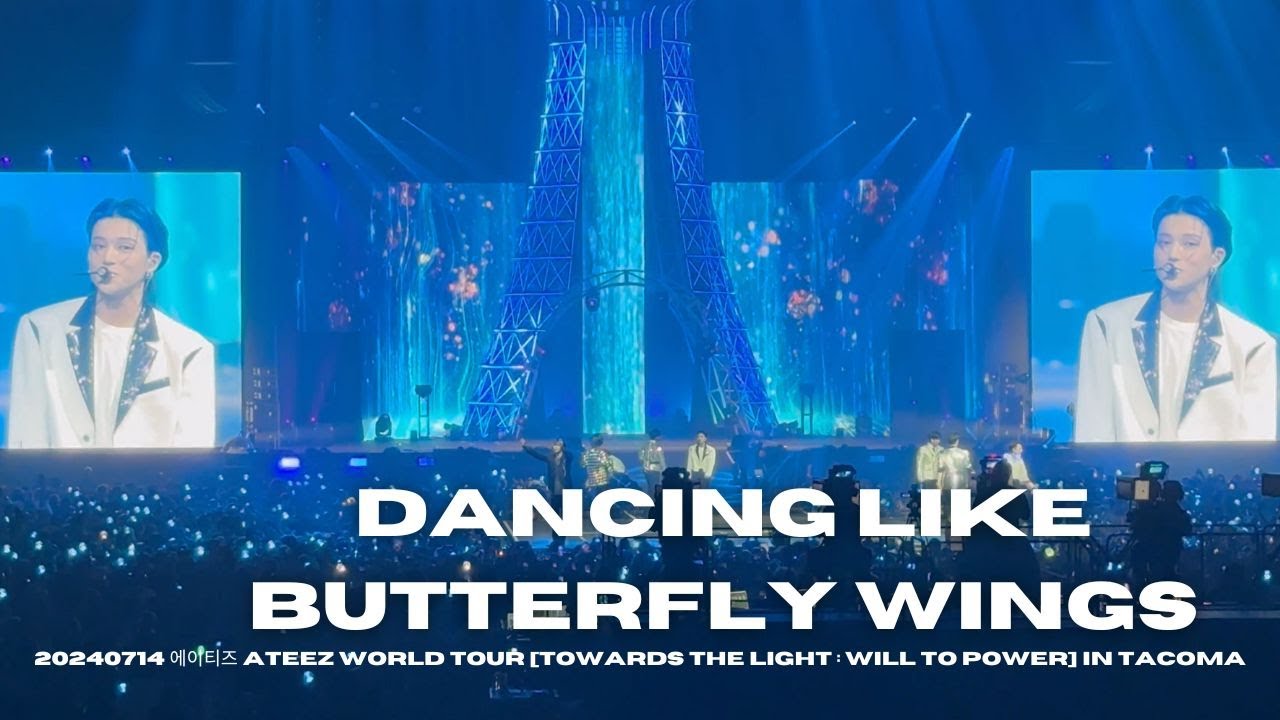 ATEEZ World Tour in Tacoma: Dancing Like Butterfly Wings 🦋