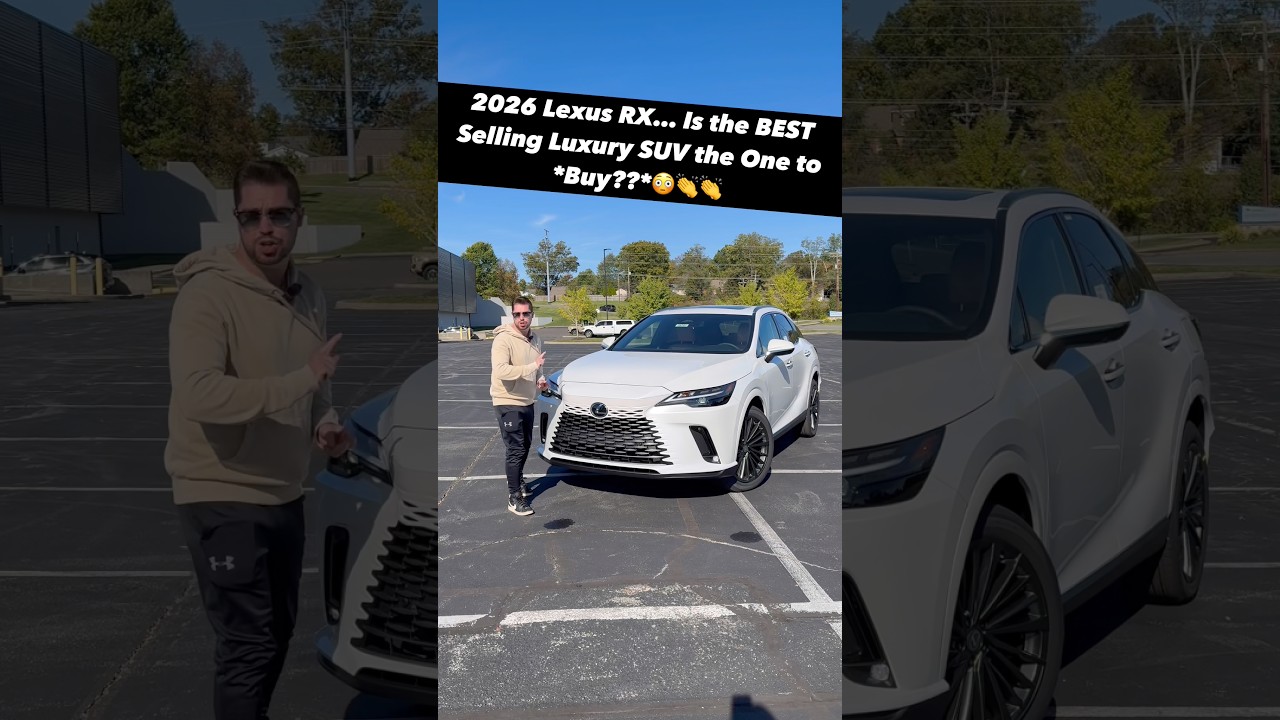 The 2026 Lexus RX is the *Best-Selling* Luxury Crossover... But is it the One to Buy??