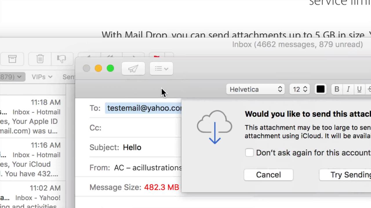 Send Large Files via Email on Mac for Free 📧