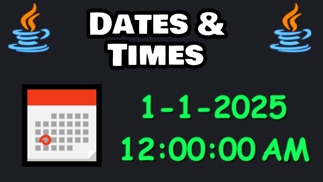Master Java Dates & Times in 8 Minutes 📅