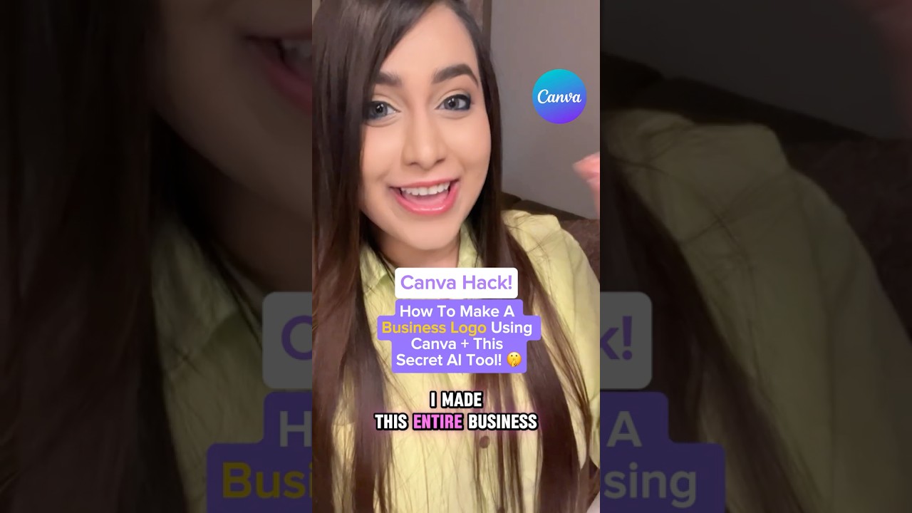 Canva & AI Hack to Create Business Logos 🎨