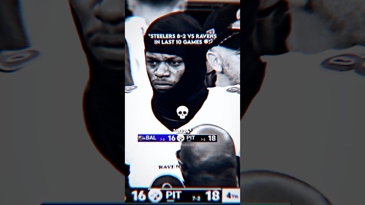 Steelers' Kryptonite: Ravens ππ #shorts