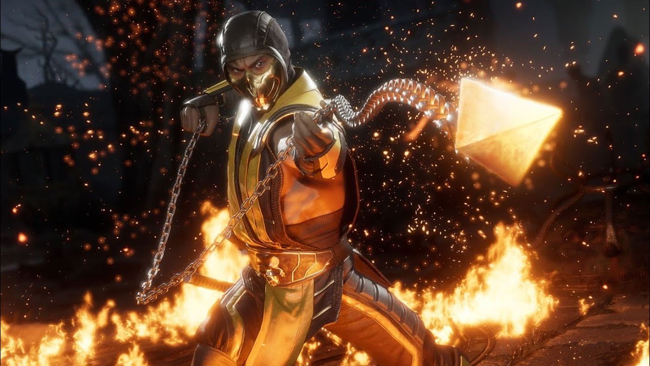 MK11- MK11 - Easy 40% Combo with Skorpion