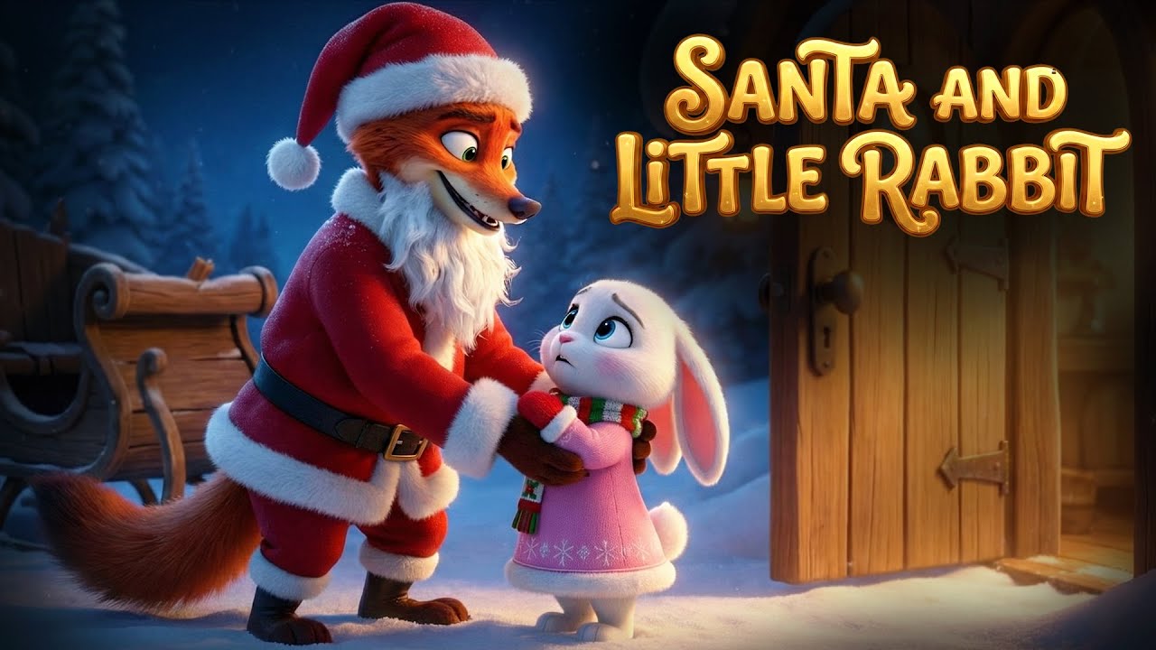 Santa and the Little Rabbit: A Moral Bedtime Story 🎅