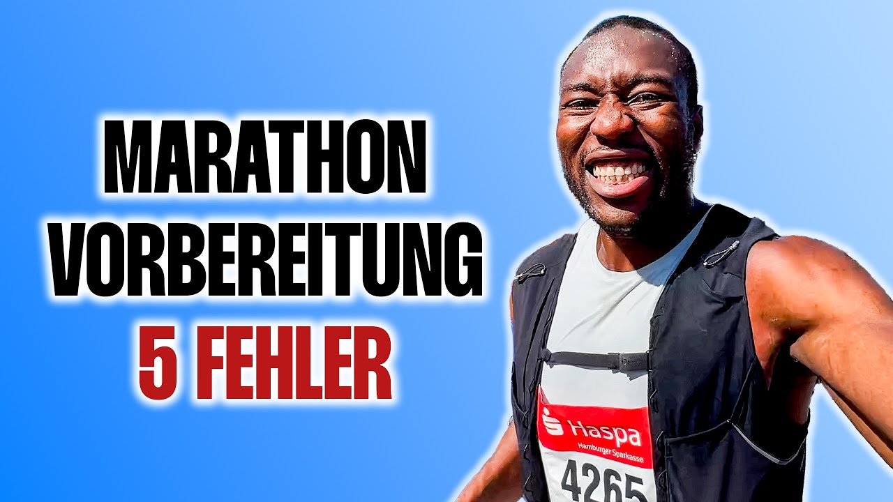 Vermeide Fehler in deiner Marathonvorbereitung 🏃‍♂️