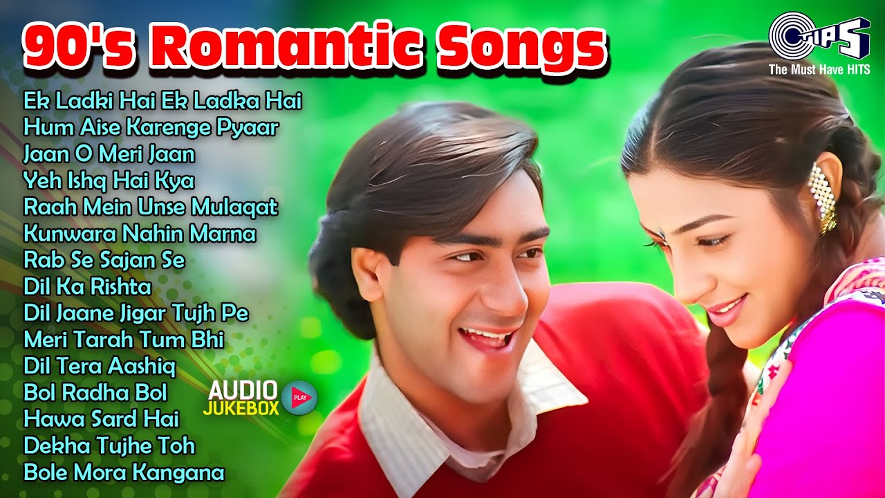 Top 90’s Romantic Bollywood Hits 🎶 | Evergreen Hindi Songs of the 90s