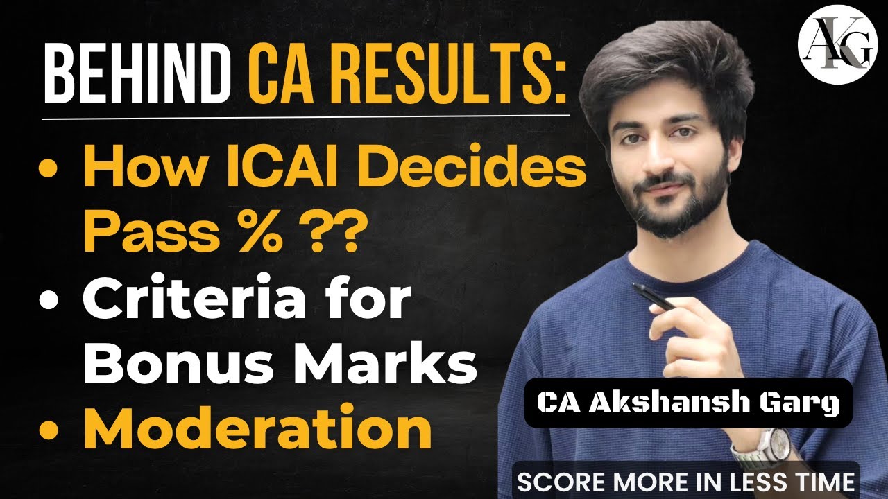 ICAI Results Explained: Percentage, Bonus Marks & Success Tips 📊