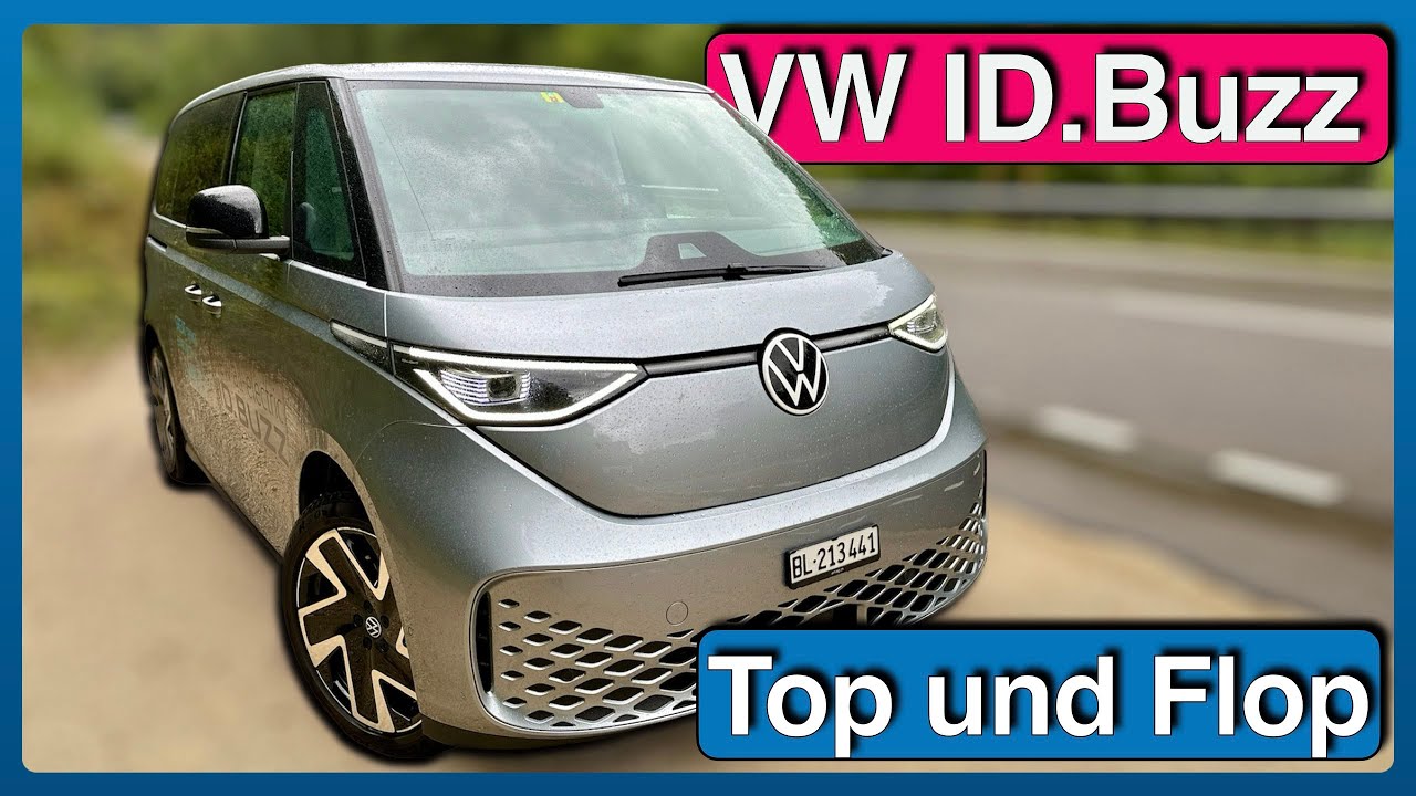 VW ID.Buzz im Test: Die 5 wichtigsten Vor- und Nachteile 🚐