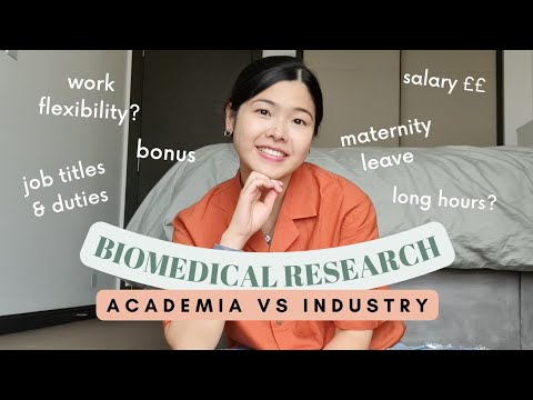 Academia vs Industry Research in UK | Biomedical Jobs & Benefits