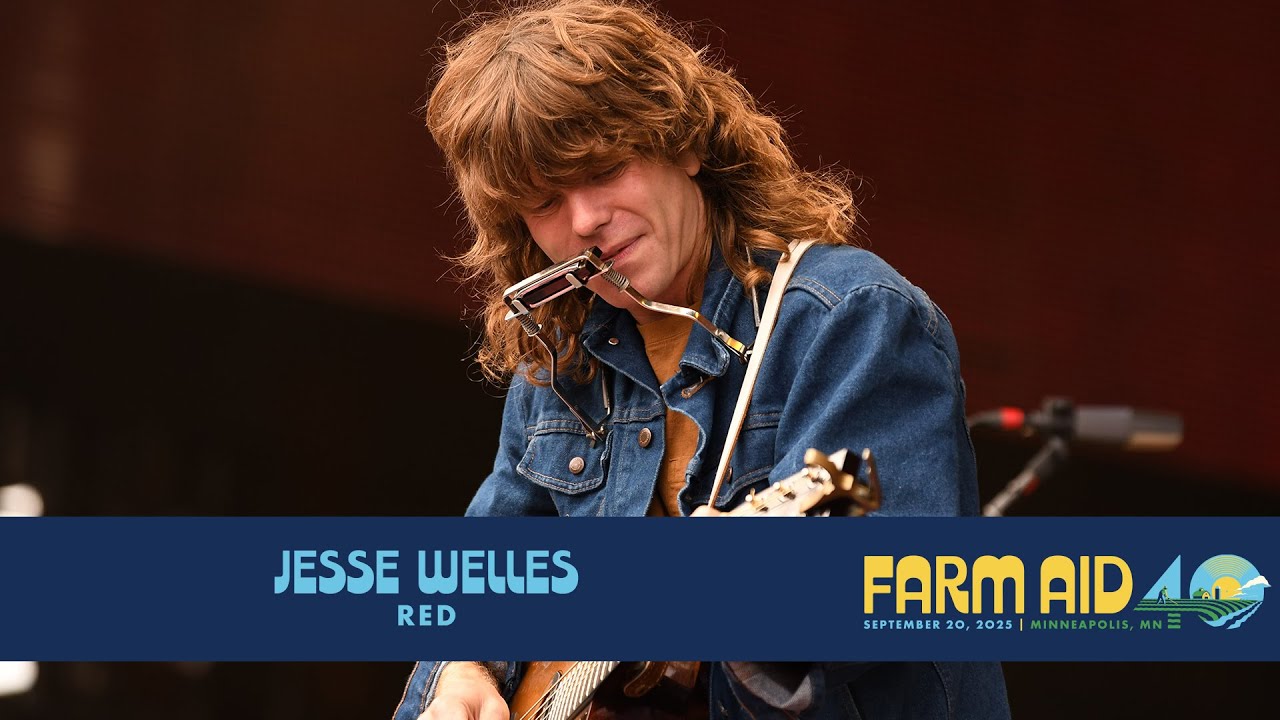Jesse Welles Performs 'Red' at Farm Aid 40 🎶