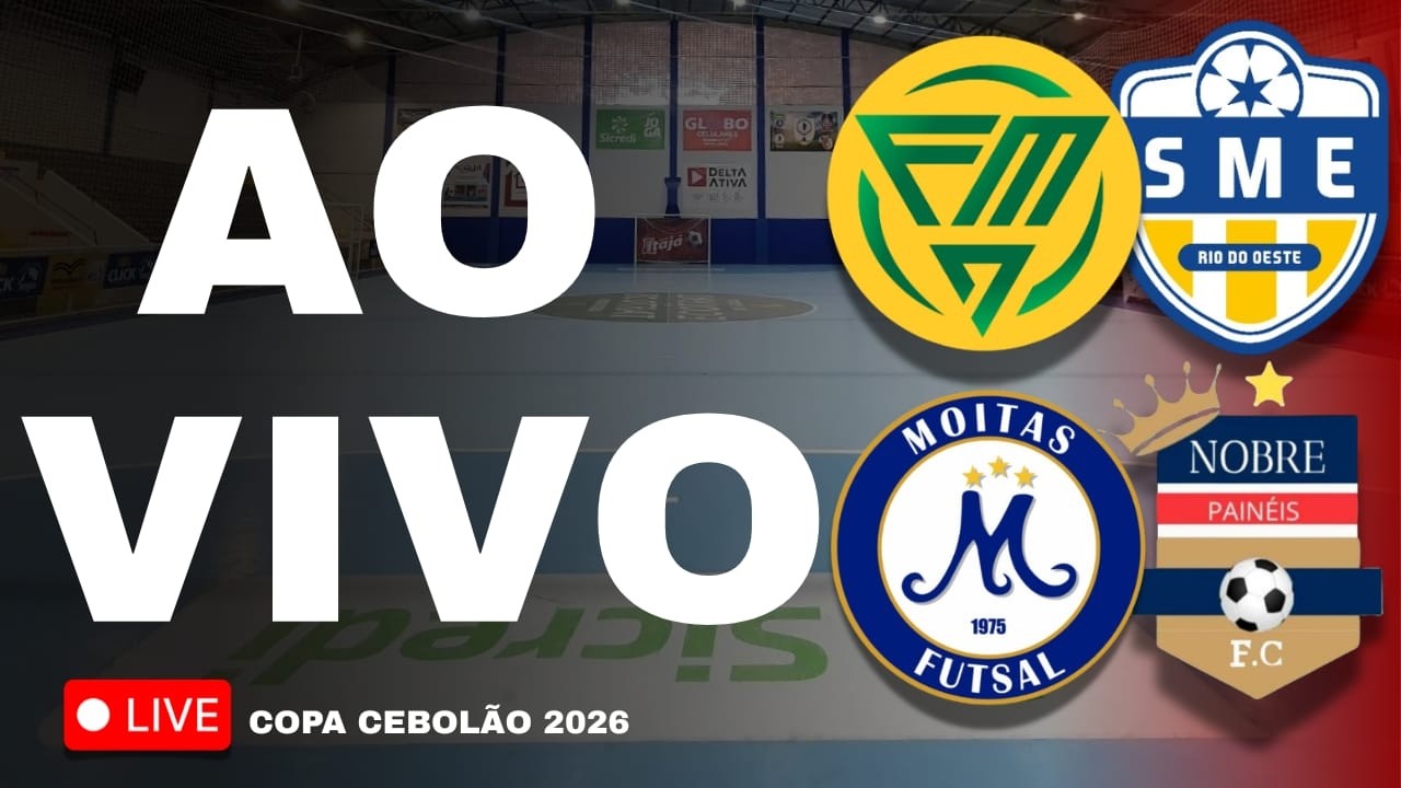 AO VIVO: Copa Cebolão de Futsal 2026 🏆