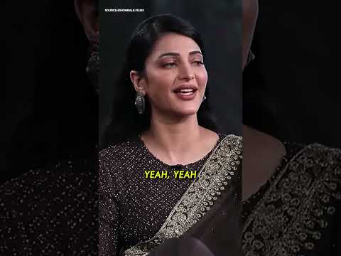 Why is Prabhas called "Darling"? Shruti Haasan reacts!