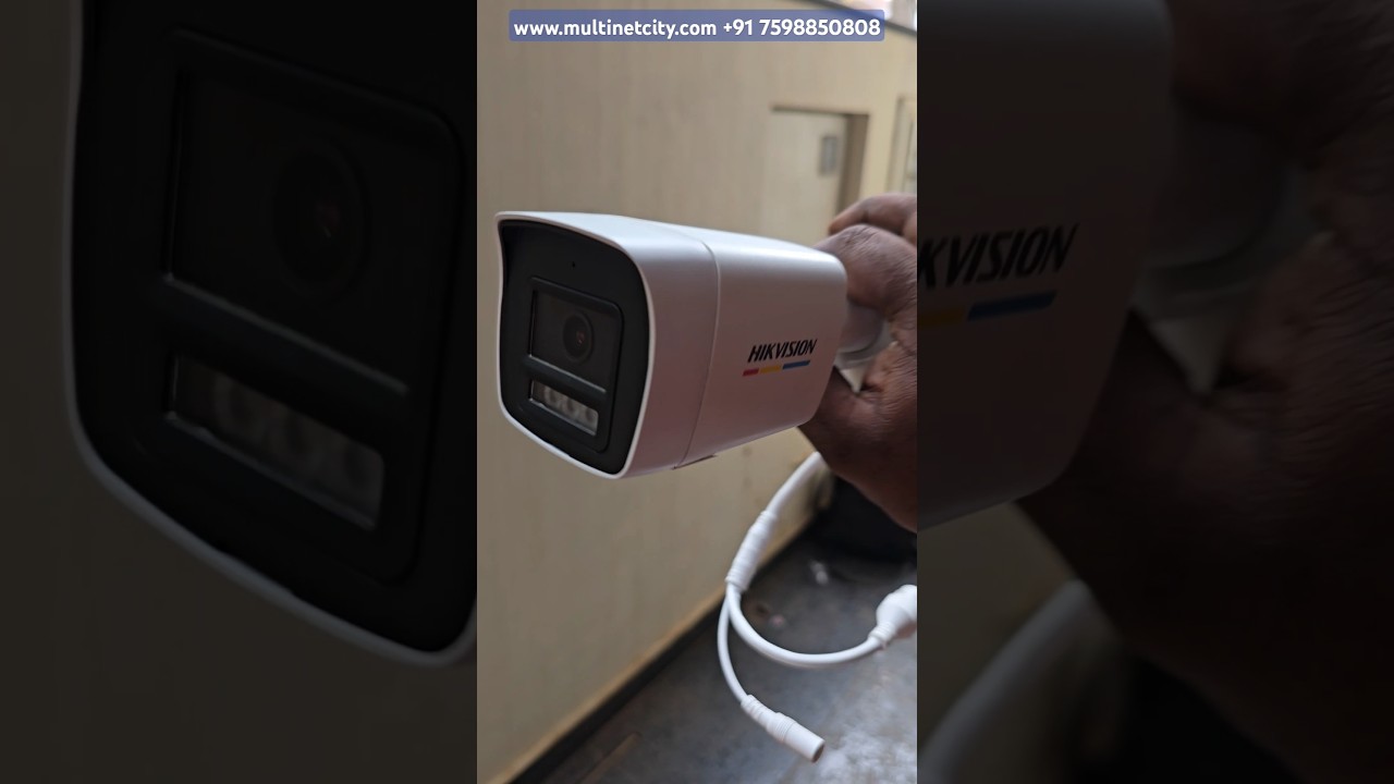 Hikvision 4MP IP Camera with Night Vision 🛡️