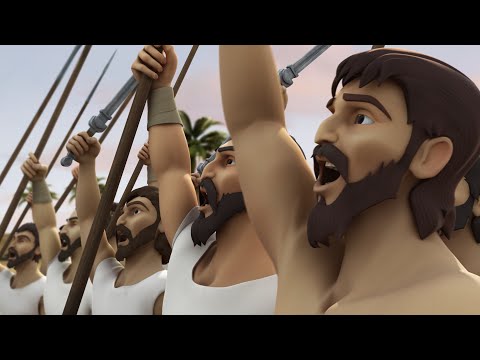 राहाब और यरीहो की दीवारें -  सुपरबुक - भाग 2 कड़ी 4 – पूर्ण कड़ी (आधिकारिक एचडी प्रारूप)