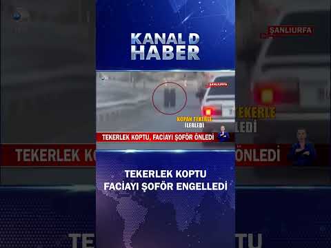 Tekerlek Koptu, Şoför Faciayı Böyle Önledi!