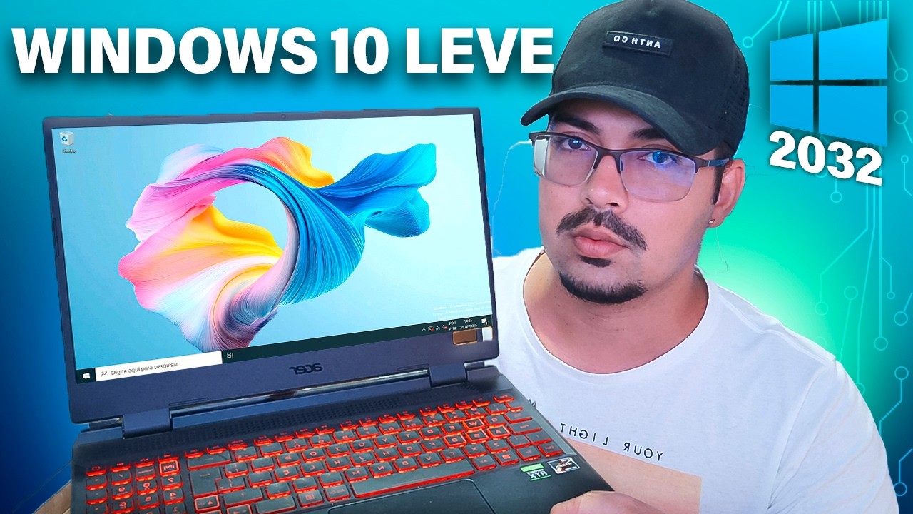 Windows 10 Leve Oficial da Microsoft com Suporte até 2032 (1GB de RAM)