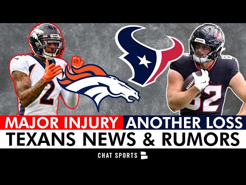 The Broncos Just Got AWFUL News For NFL Week 9 + Browns STEAL Texans Tight End | NFL Trade Rumors