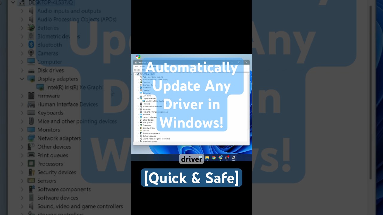 Auto Update Drivers on Windows 10/11 🚗