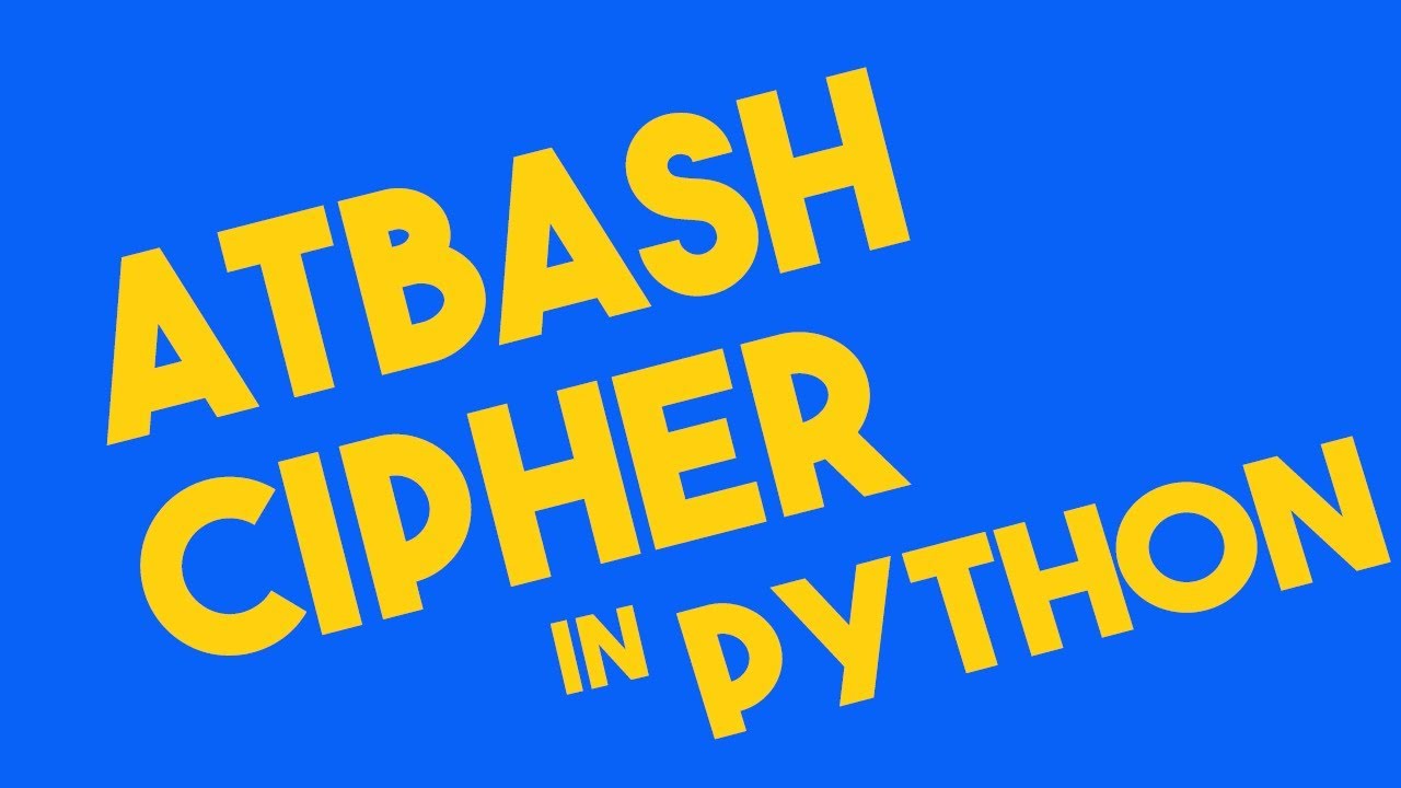 Master Atbash Cipher in Python & Java: Encryption & Decryption Tutorial 🔐