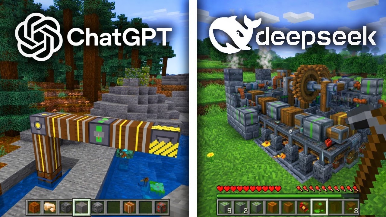 ChatGPT vs Deepseek: Create a Minecraft Add-On 🛠️