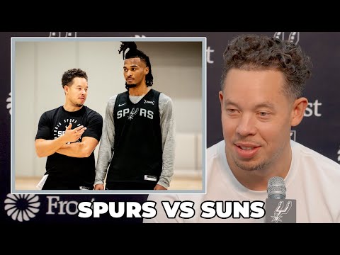 Mitch Johnson on Spurs Sunday Night Match-up Against Phoenix Suns