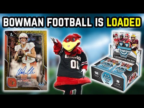 Don't Open Your 2025 Bowman University Chrome Football Hobby Jumbo Box Until You Watch This!
