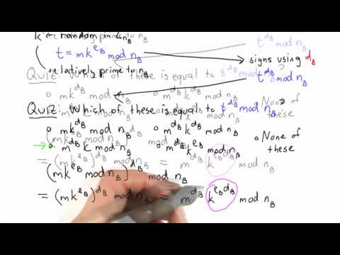 Rsa Blind Signatures Solution - Applied Cryptography