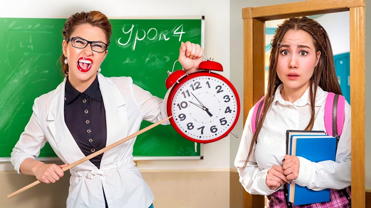 Опоздала в Школу PRO на 3 урока! 😱 Ботанша спалила учителя