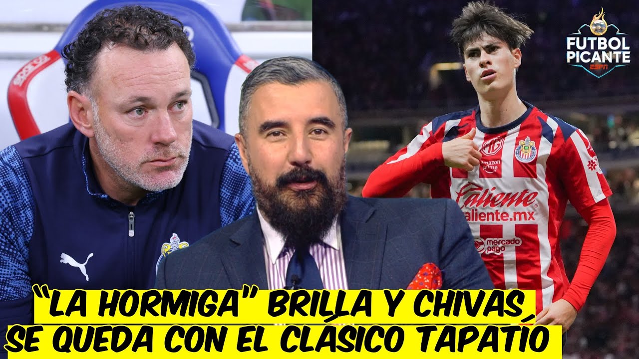 Chivas Arrasa en el Clásico Tapatío con Hat Trick de La Hormiga González ⚽️