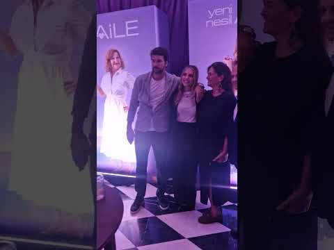 Eda Ece ve eşi Buğrahan Tuncer Yeni Nesil Aile'nin galasında