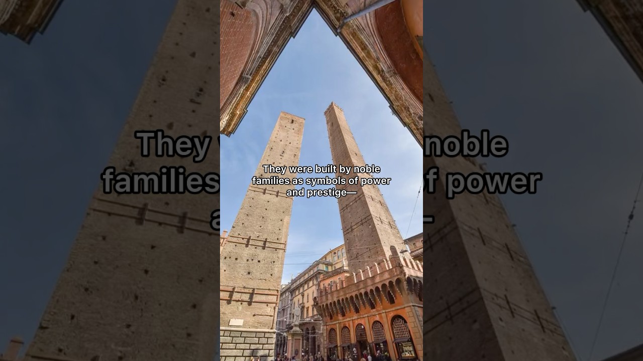 Discover the Iconic Towers of Bologna 🇮🇹 | Italy's Architectural Marvels