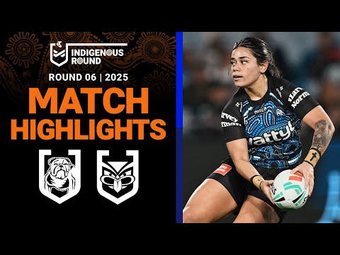 2025 NRLW Match Highlights | Bulldogs v Warriors | Round 6