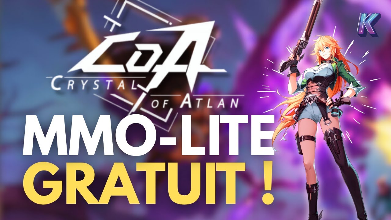 Crystal of Atlan 🤩 Nouveau MMORPG Gratuit (Gameplay HD)